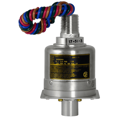 CCS Differential Pressure Switch, 642DE Series